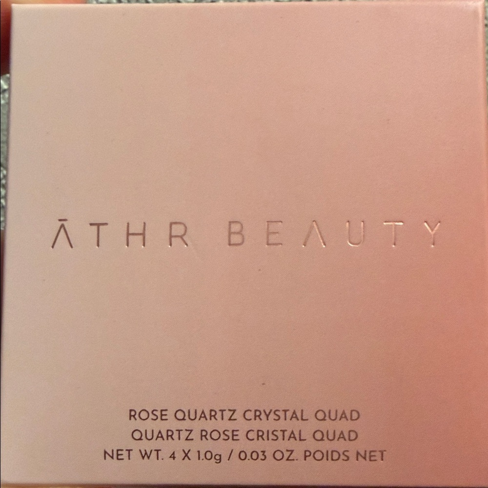 ĀTHR Beauty Rose Quartz Crystal Quad